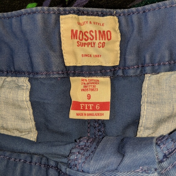 Blue Mossimo Shorts - Picture 4 of 4